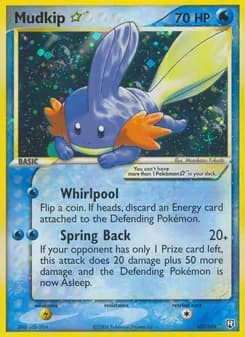 Mudkip ☆ card in English