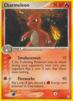 Charmeleon card in English