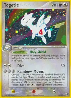 Togetic card in English