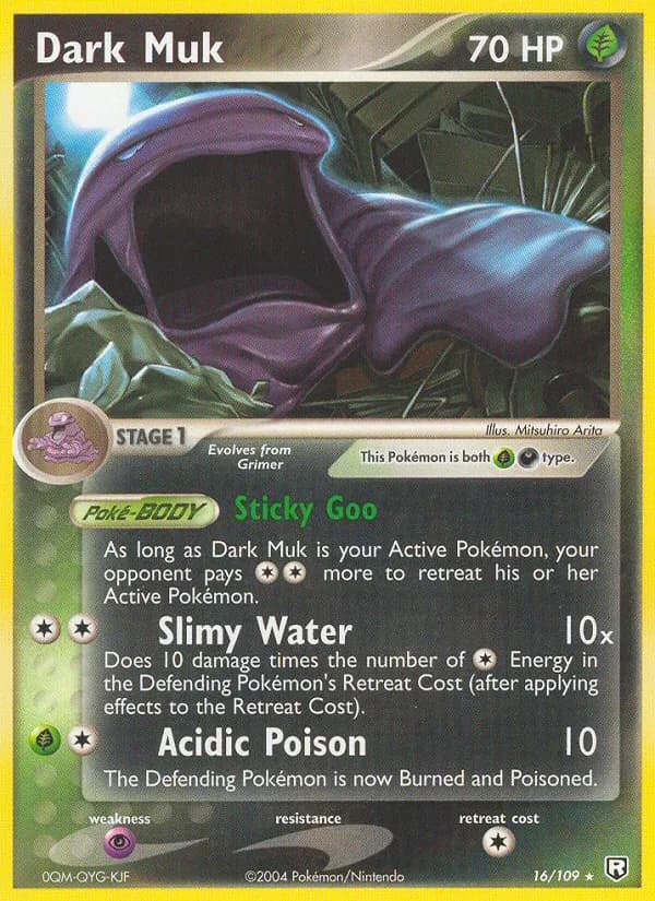 Dark Muk card in English