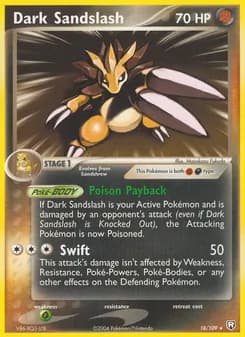 Dark Sandslash card in English