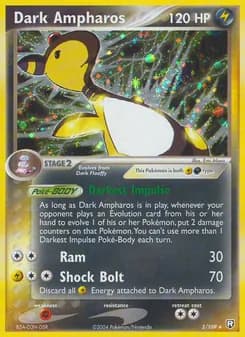 Dark Ampharos card in English
