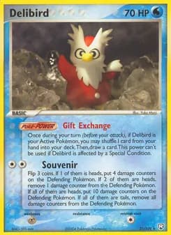 Delibird card in English