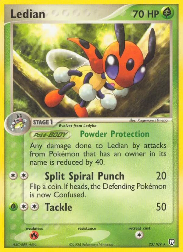 Ledian card in English