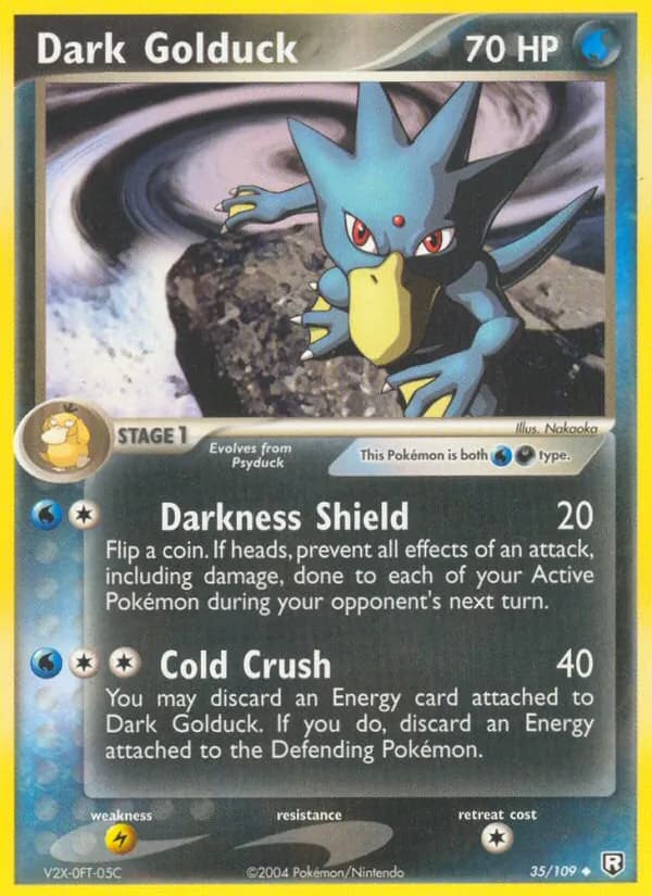 Dark Golduck card in English