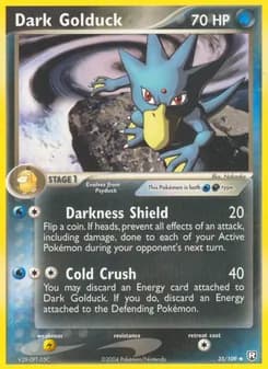 Dark Golduck card in English