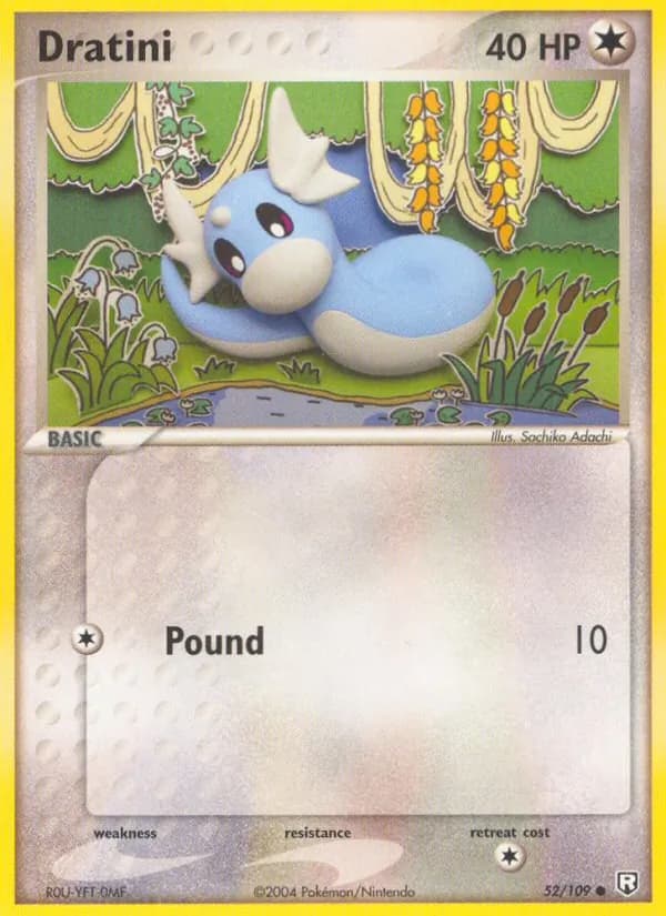 Dratini card in English
