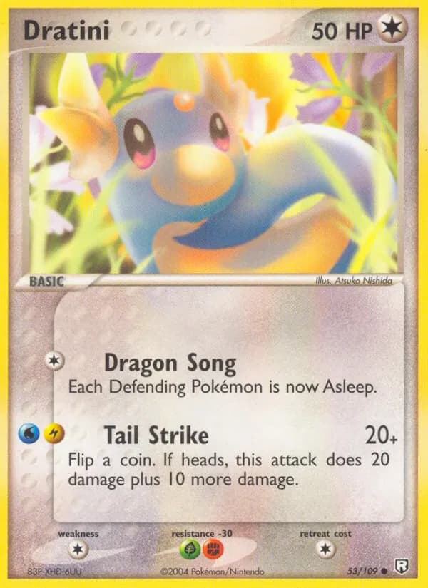 Dratini card in English