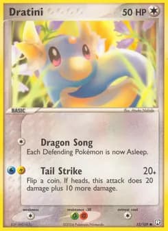 Dratini card in English