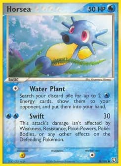 Horsea card in English