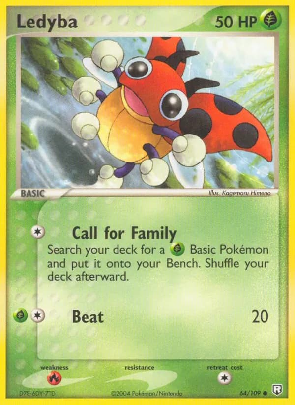 Ledyba card in English