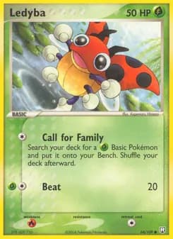 Ledyba card in English