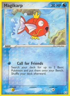 Magikarp card in English