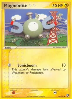 Magnemite card in English