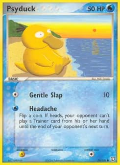 Psyduck card in English