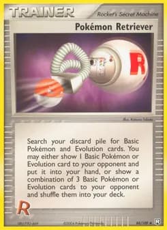 Pokémon Retriever card in English