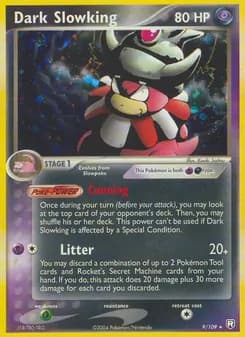 Dark Slowking card in English