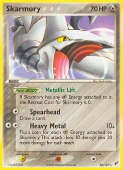 Skarmory card in English