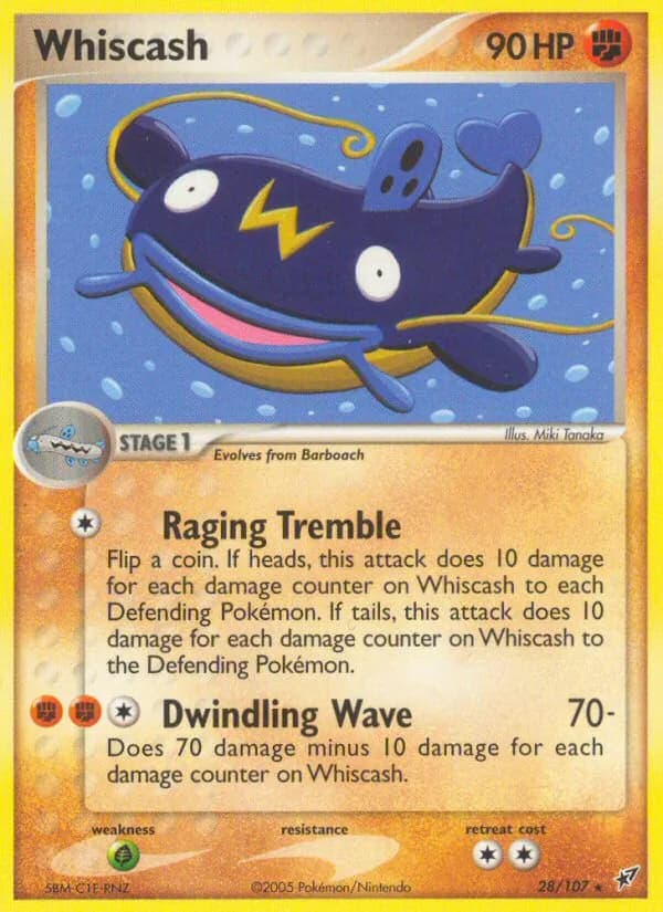 Whiscash card in English