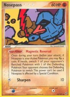 Nosepass card in English