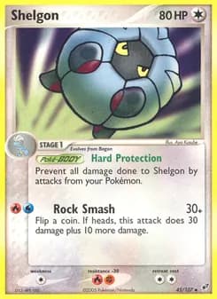 Shelgon card in English