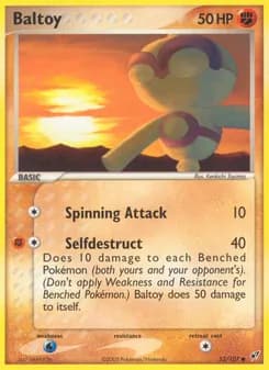 Baltoy card in English