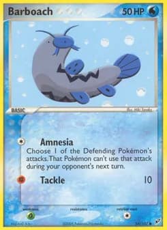 Barboach card in English