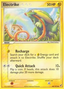 Electrike card in English