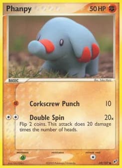 Phanpy card in English