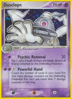 Dusclops card in English