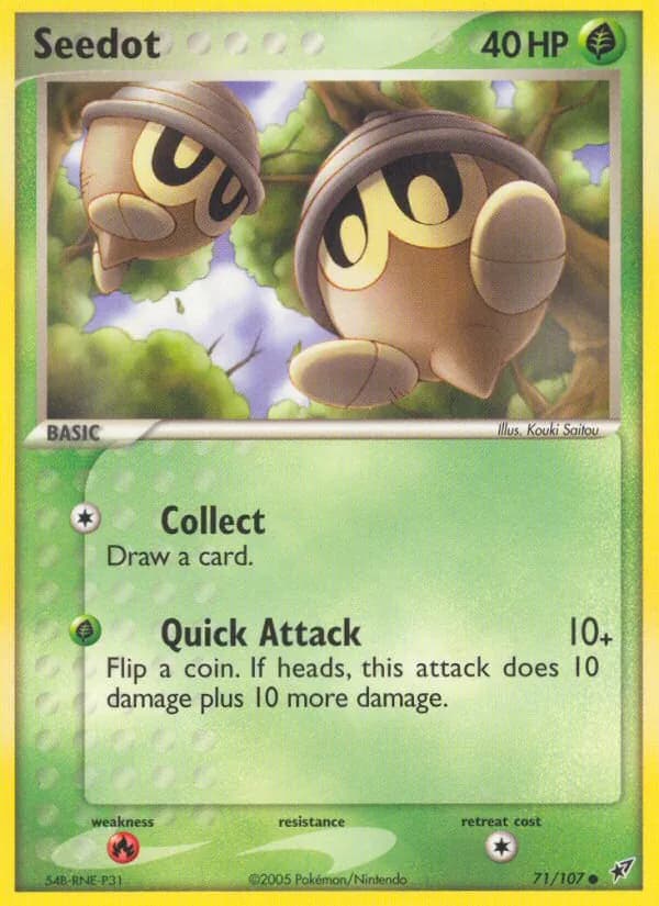 Seedot card in English