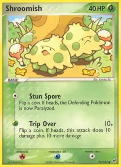 Shroomish card in English