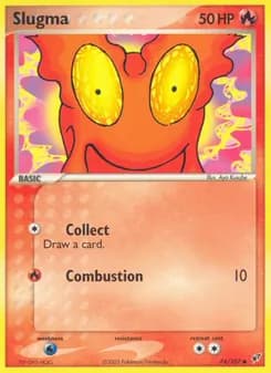 Slugma card in English