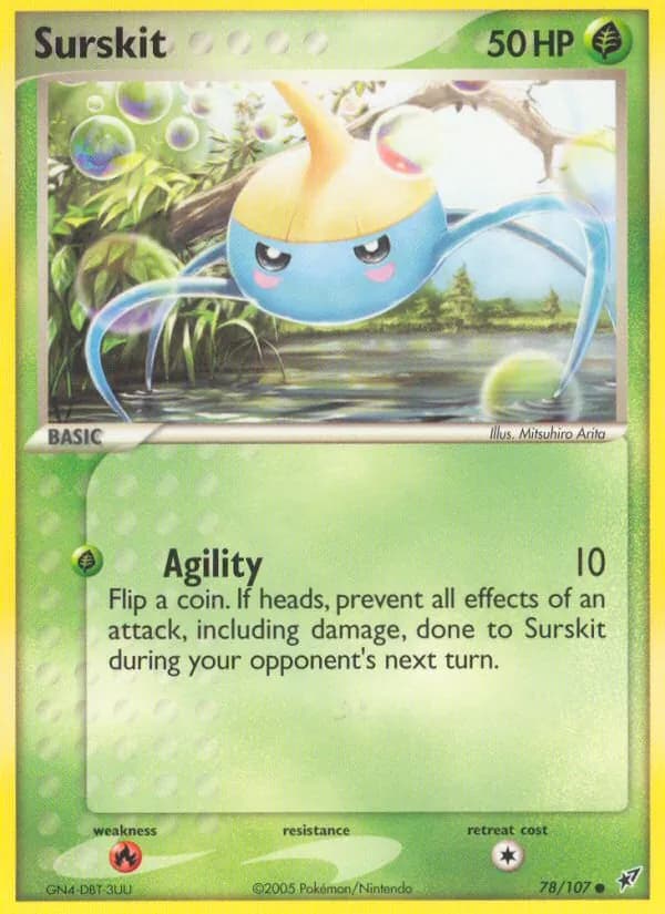 Surskit card in English