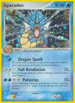 Gyarados card in English