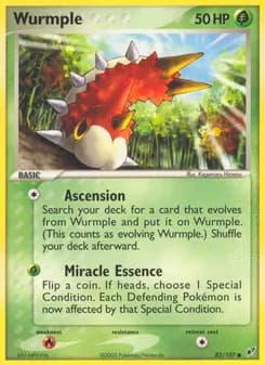 Wurmple card in English