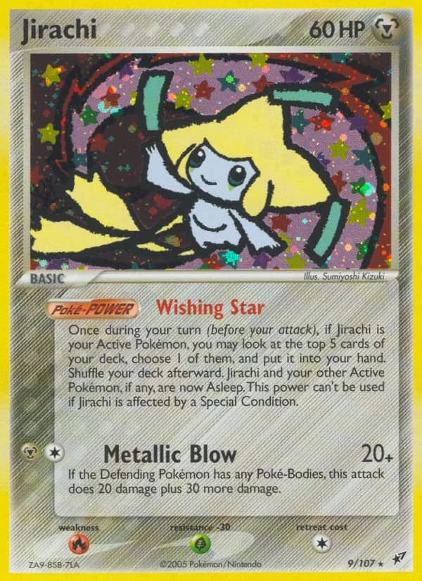Jirachi card in English