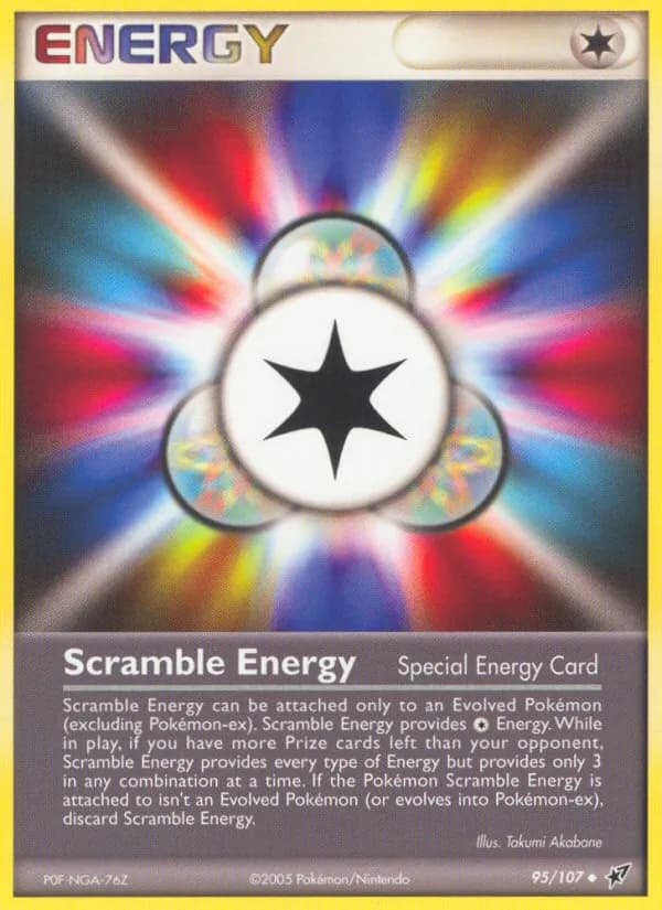 Scramble Energy card in English