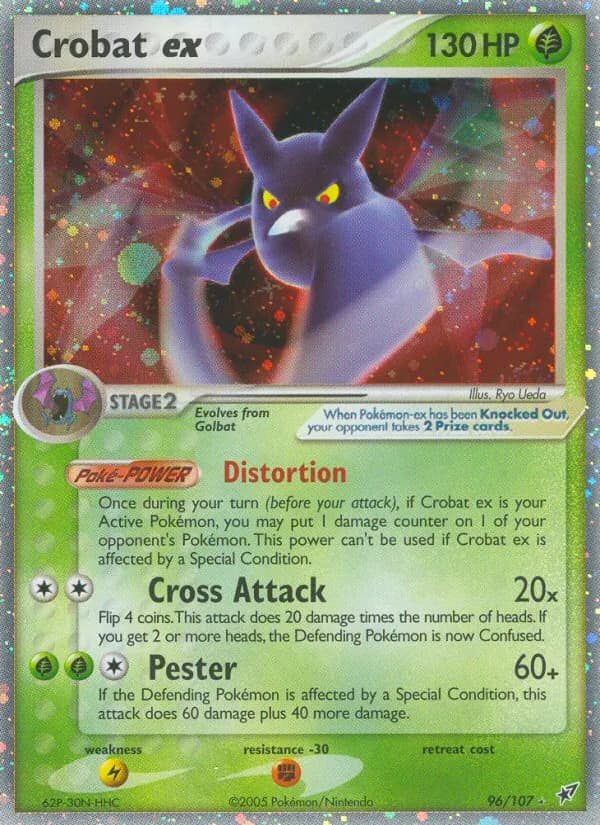Crobat ex card in English