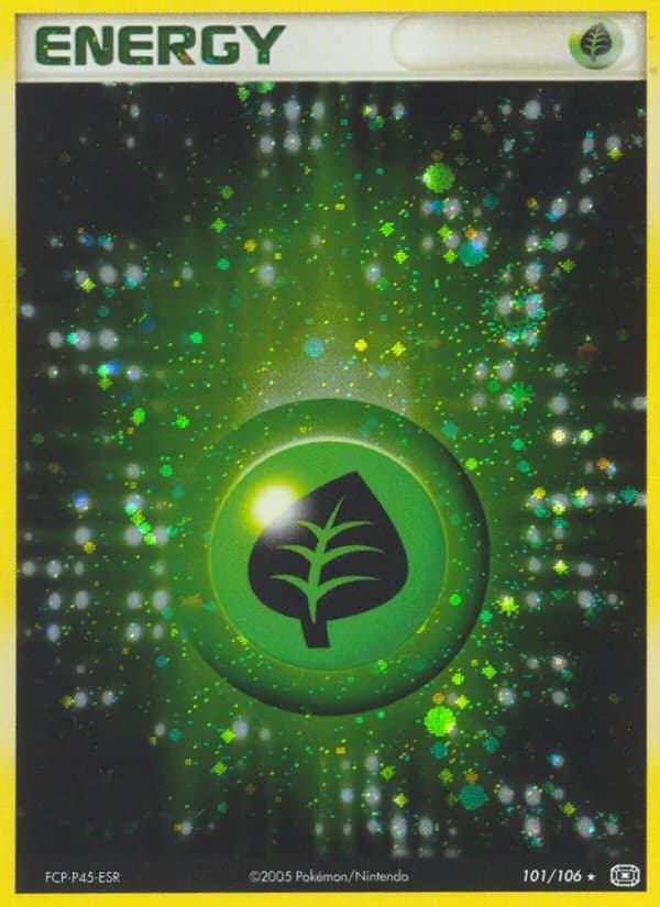 Grass Energy card in English