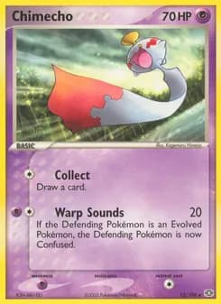 Chimecho card in English