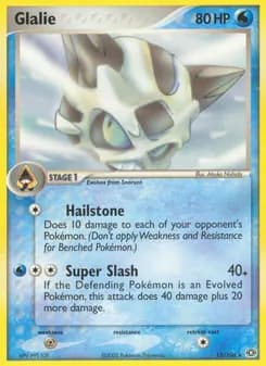 Glalie card in English
