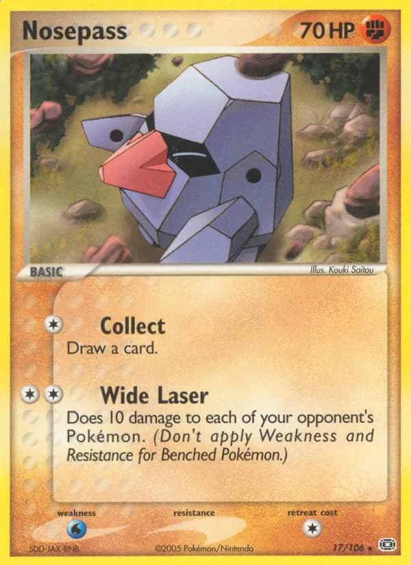 Nosepass card in English