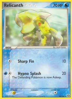 Relicanth card in English