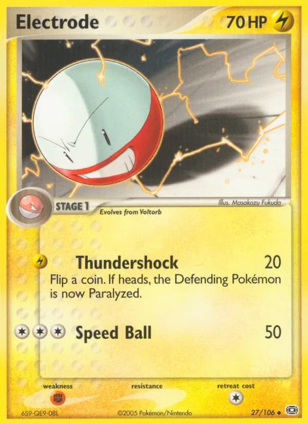 Electrode card in English