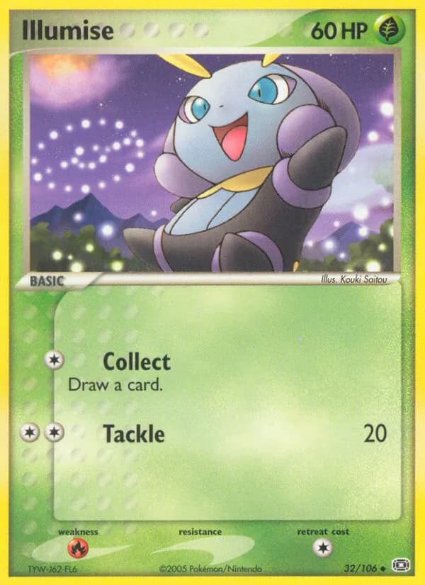 Illumise card in English