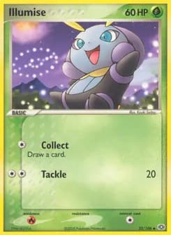 Illumise card in English