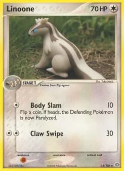 Linoone card in English