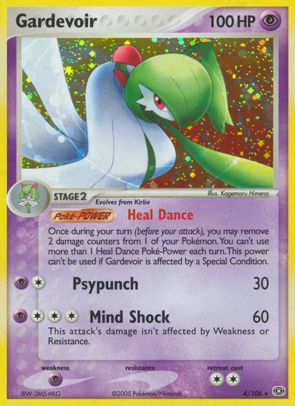 Gardevoir card in English