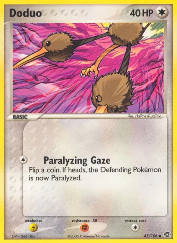 Doduo card in English